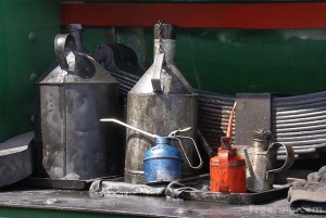 Oil Cans, photo by Ian Britton (creative commons license)