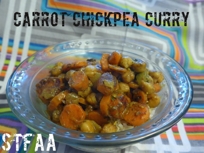 Carrot Chickpea Curry